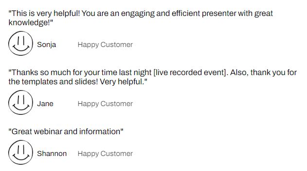 Clinical Documentation Webinar Reviews