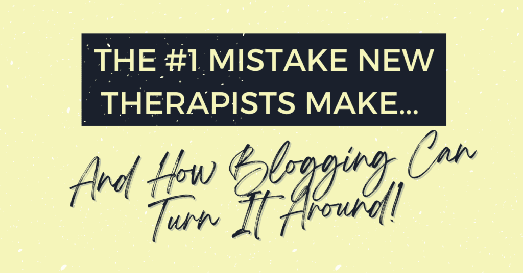 And How Blogging Can Turn It Around